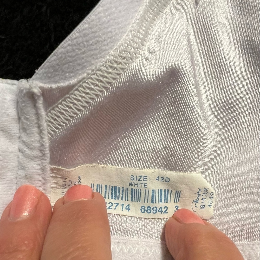 Playtex 18 hour bra 42D #4049 with comfort straps - Picture 3 of 6